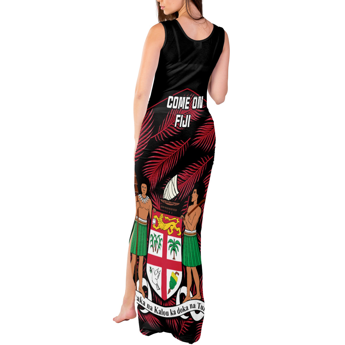 fiji-rugby-tank-maxi-dress-flying-fijians-red-palm-tree-version