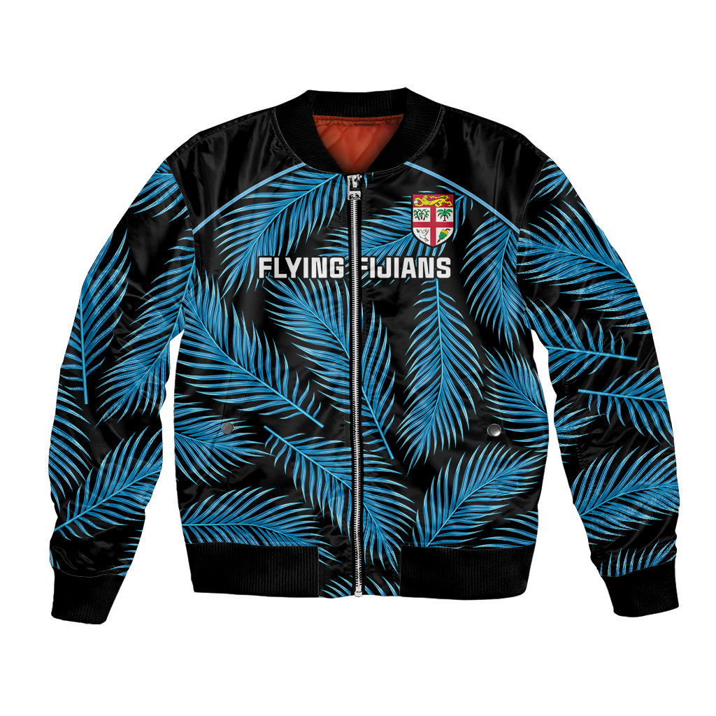 custom-fiji-rugby-bomber-jacket-flying-fijians-blue-palm-tree-version