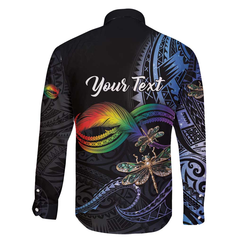 Personalised Polynesian Memorial Family Matching Off Shoulder Maxi Dress and Hawaiian Shirt As Long As I Breathe You'll Be Remembered