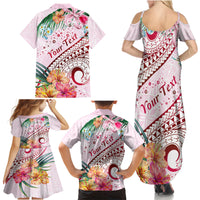 Pasifika Festival Family Matching Summer Maxi Dress and Hawaiian Shirt Tribal Pattern Tropical Style LT01 - Polynesian Pride