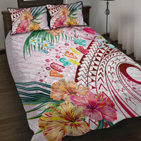 Pasifika Festival Quilt Bed Set Tribal Pattern Tropical Style