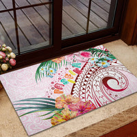 Pasifika Festival Rubber Doormat Tribal Pattern Tropical Style LT01 - Polynesian Pride