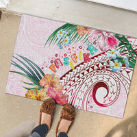 Pasifika Festival Rubber Doormat Tribal Pattern Tropical Style LT01 - Polynesian Pride