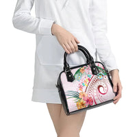 Pasifika Festival Shoulder Handbag Tribal Pattern Tropical Style