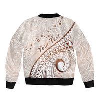 Pasifika Festival Bomber Jacket Vintage Tribal Pattern LT01 - Polynesian Pride