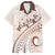 Pasifika Festival Hawaiian Shirt Vintage Tribal Pattern LT01 Brown - Polynesian Pride