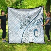 Pasifika Festival Quilt Tribal Pattern Blue Version LT01 - Polynesian Pride