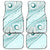 Pasifika Festival Car Mats Tribal Pattern Teal Version