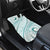 Pasifika Festival Car Mats Tribal Pattern Teal Version