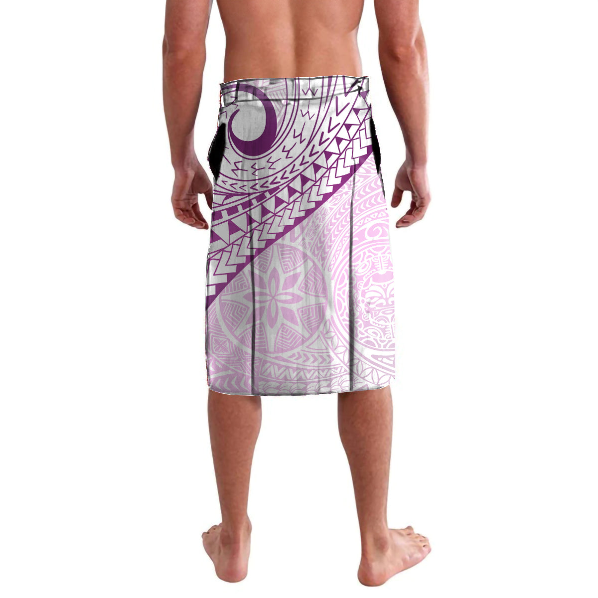 Pasifika Festival Lavalava Tribal Pattern Lilac Version LT01 - Polynesian Pride