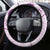 Pasifika Festival Steering Wheel Cover Tribal Pattern Lilac Version