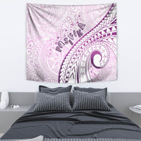 Pasifika Festival Tapestry Tribal Pattern Lilac Version
