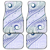 Pasifika Festival Car Mats Tribal Pattern Violet Version