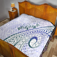 Pasifika Festival Quilt Tribal Pattern Violet Version LT01 - Polynesian Pride