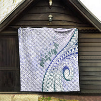 Pasifika Festival Quilt Tribal Pattern Violet Version LT01 - Polynesian Pride