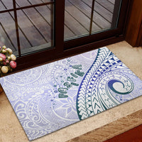 Pasifika Festival Rubber Doormat Tribal Pattern Violet Version LT01 - Polynesian Pride