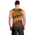 ANZAC Day 2024 Men Tank Top Silver Fern With A Trumpet Soldier LT01 - Polynesian Pride