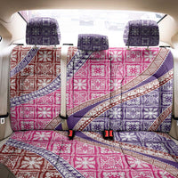 Hawaiian Quilt Pattern Back Car Seat Cover Sweet Color Mixed - Polynesian Pride