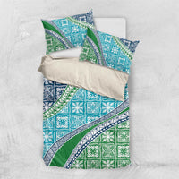 Hawaiian Quilt Pattern Bedding Set Fresh Color Mixed - Polynesian Pride