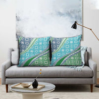 Hawaiian Quilt Pattern Pillow Cover Fresh Color Mixed - Polynesian Pride