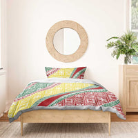 Hawaiian Quilt Pattern Bedding Set Special Color Mixed - Polynesian Pride