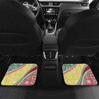 Hawaiian Quilt Pattern Car Mats Special Color Mixed - Polynesian Pride