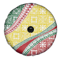 Hawaiian Quilt Pattern Spare Tire Cover Special Color Mixed - Polynesian Pride