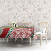 Hawaiian Quilt Pattern Tablecloth Special Color Mixed - Polynesian Pride