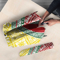 Hawaiian Quilt Pattern Umbrella Special Color Mixed - Polynesian Pride