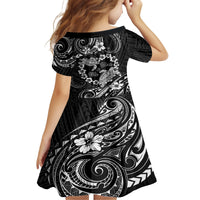 Polynesian Turtle Valentine Family Matching Tank Maxi Dress and Hawaiian Shirt You And Me Hibiscus Heart LT01 - Polynesian Pride