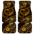 Polynesian Turtle Valentine Car Mats You And Me Gold Hibiscus Heart LT01 Gold - Polynesian Pride