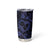 Polynesian Turtle Valentine Tumbler Cup You And Me Navy Blue Hibiscus Heart