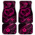 Polynesian Turtle Valentine Car Mats You And Me Pink Hibiscus Heart LT01 Pink - Polynesian Pride