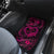 Polynesian Turtle Valentine Car Mats You And Me Pink Hibiscus Heart LT01 - Polynesian Pride