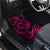 Polynesian Turtle Valentine Car Mats You And Me Pink Hibiscus Heart LT01 - Polynesian Pride