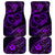 Polynesian Turtle Valentine Car Mats You And Me Purple Hibiscus Heart LT01 Purple - Polynesian Pride