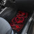 Polynesian Turtle Valentine Car Mats You And Me Red Hibiscus Heart LT01 - Polynesian Pride