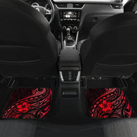 Polynesian Turtle Valentine Car Mats You And Me Red Hibiscus Heart LT01 - Polynesian Pride