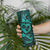 Polynesian Turtle Valentine Skinny Tumbler You And Me Turquoise Hibiscus Heart