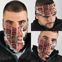 Hawaii Japanese Culture Black Neck Gaiter Spring Cranes Aloha Pattern