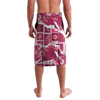 Hawaii Japanese Culture Pink Lavalava Spring Cranes Aloha Pattern