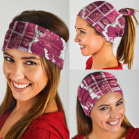 Hawaii Japanese Culture Pink Neck Gaiter Spring Cranes Aloha Pattern