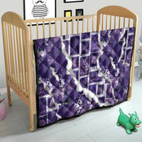 Hawaii Japanese Culture Purple Quilt Spring Cranes Aloha Pattern LT01 - Polynesian Pride