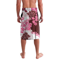 Pink Hibiscus Plumeria Floral Lavalava - Polynesian Pride