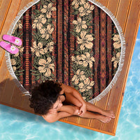 Hawaii Hibiscus Beach Blanket Retro Style - Polynesian Pride