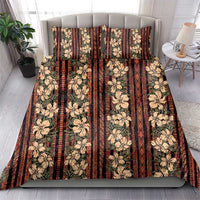 Hawaii Hibiscus Bedding Set Retro Style - Polynesian Pride