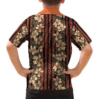 Hawaii Hibiscus Family Matching Puletasi and Hawaiian Shirt Retro Style LT01 - Polynesian Pride