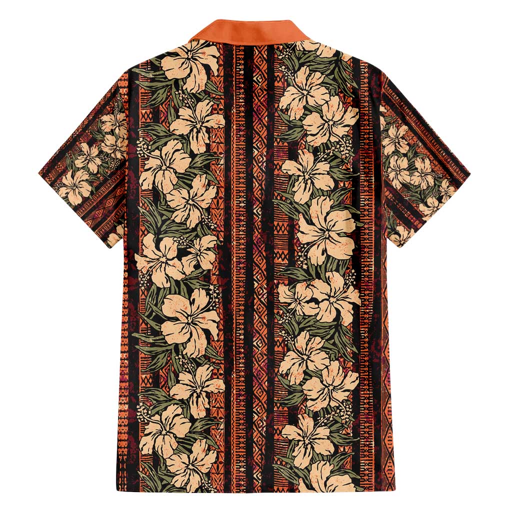 Hawaii Hibiscus Family Matching Puletasi and Hawaiian Shirt Retro Style LT01 - Polynesian Pride