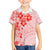 Fiji Masi With Hibiscus Tapa Tribal Kid Hawaiian Shirt Red Pastel LT01 Kid Red - Polynesian Pride
