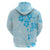 Fiji Masi With Hibiscus Tapa Tribal Hoodie Sky Blue Pastel LT01 - Polynesian Pride